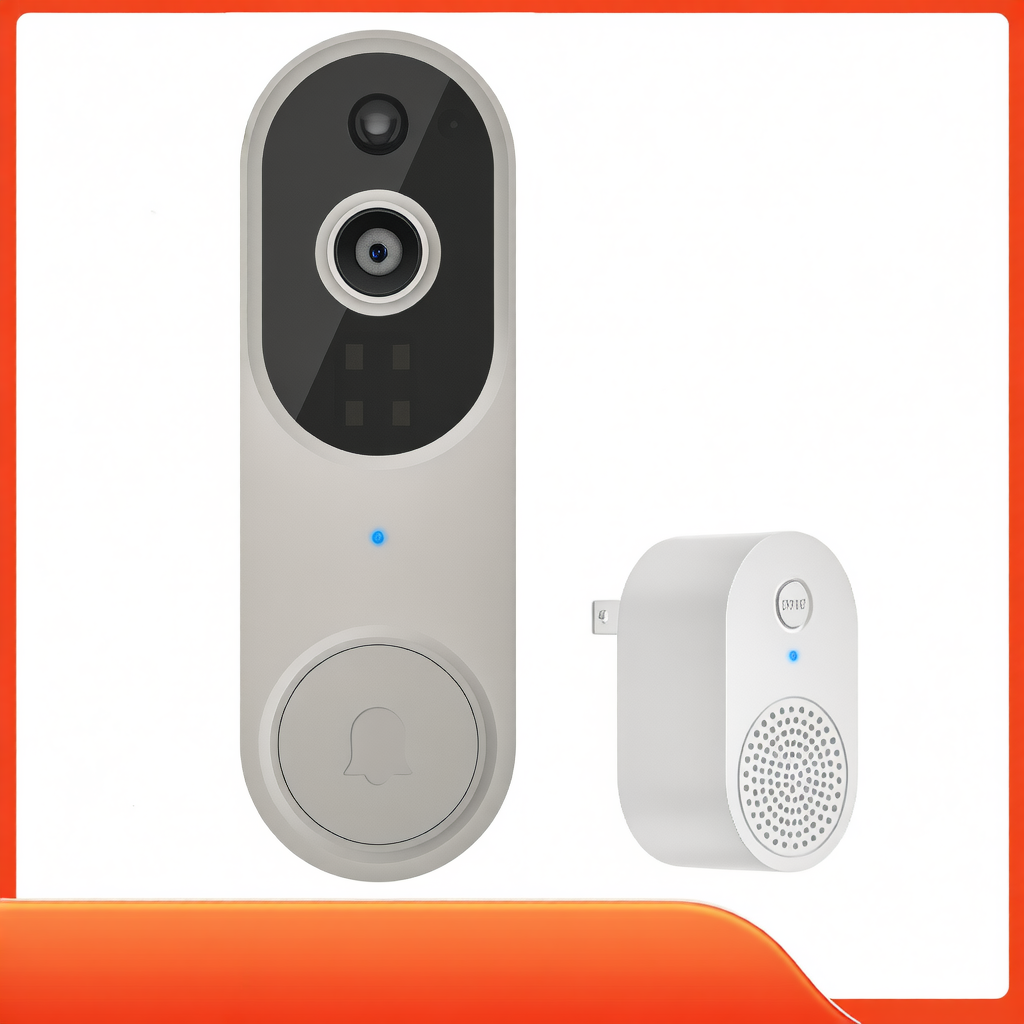 SHARKPOP 1080p Video Doorbell Camera