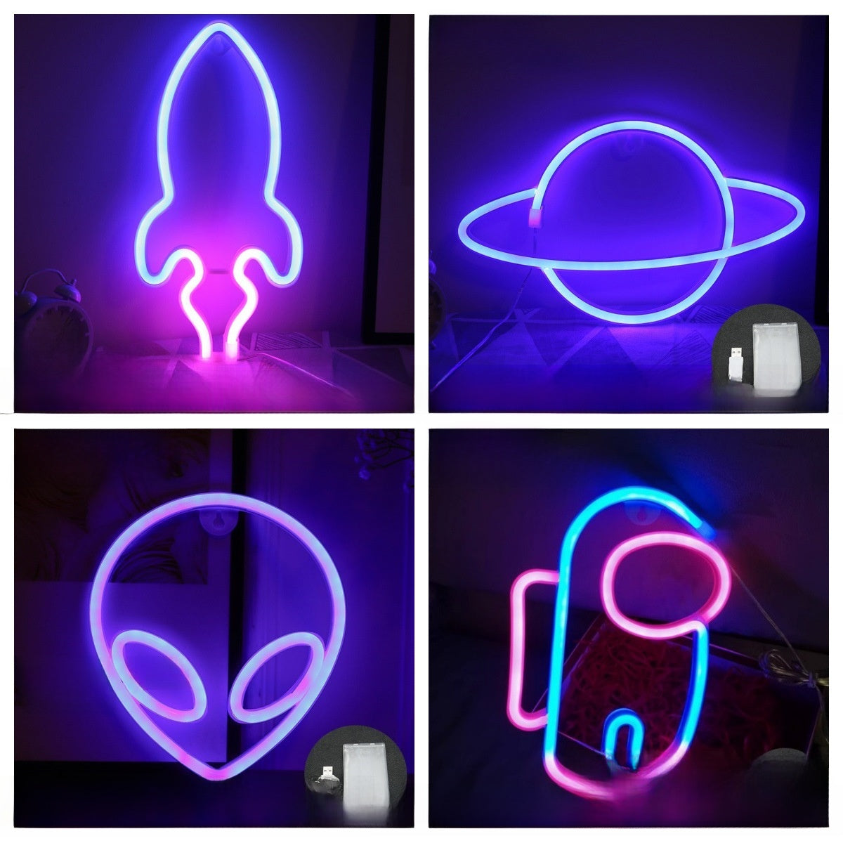 LED creative colorful lights