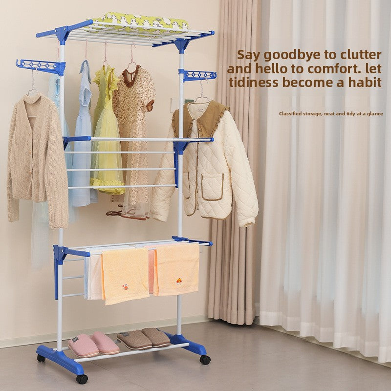 FXY-8268, 3-tier clothes drying rack