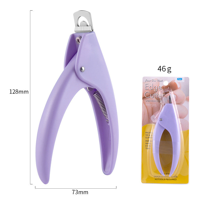 Nail art u-shaped clipper