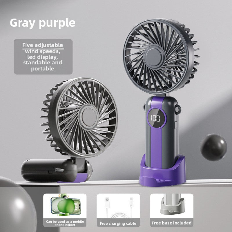Handheld fan, small electric fan