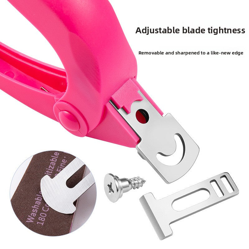 Nail art u-shaped clipper