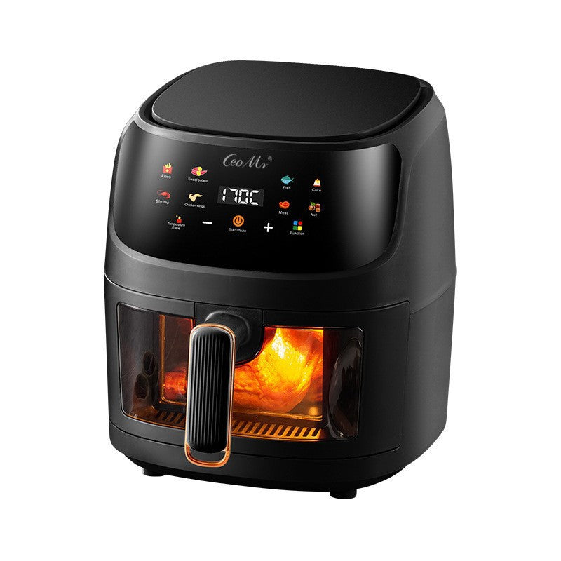 Large-capacity visible air fryer