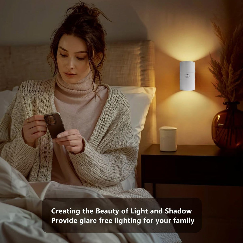 Wireless Motion Sensor Night Light with Magnetic Base