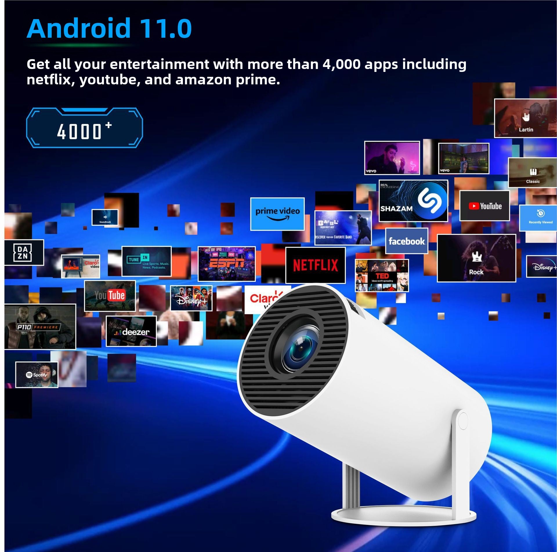 Portable Home Projector