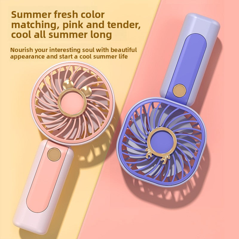 Rechargeable Handheld Desk Fan