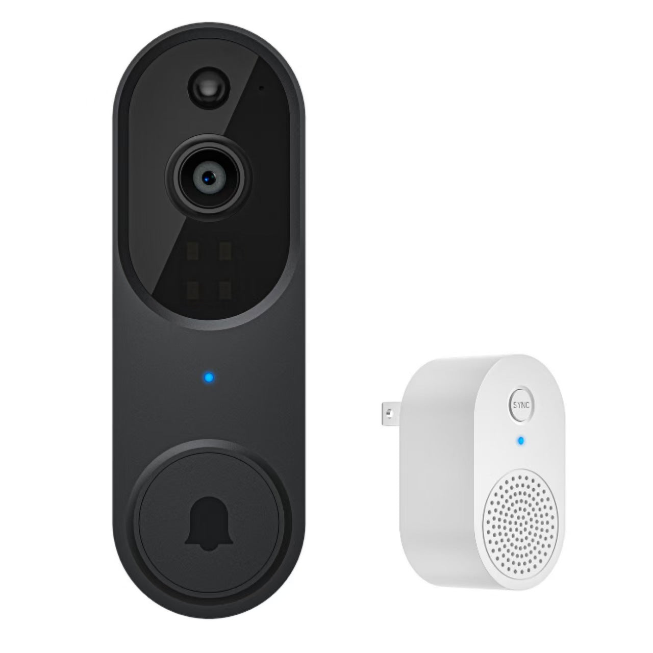 SHARKPOP 1080p Video Doorbell Camera