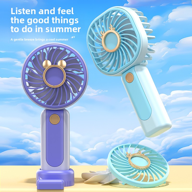Rechargeable Handheld Desk Fan