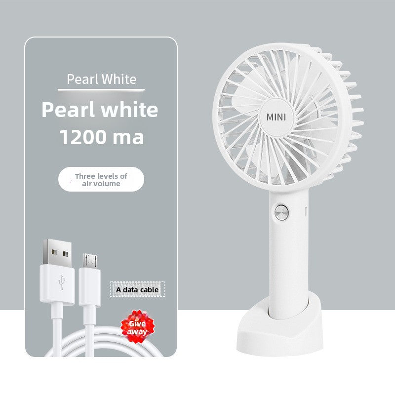 Handheld fan, small electric fan