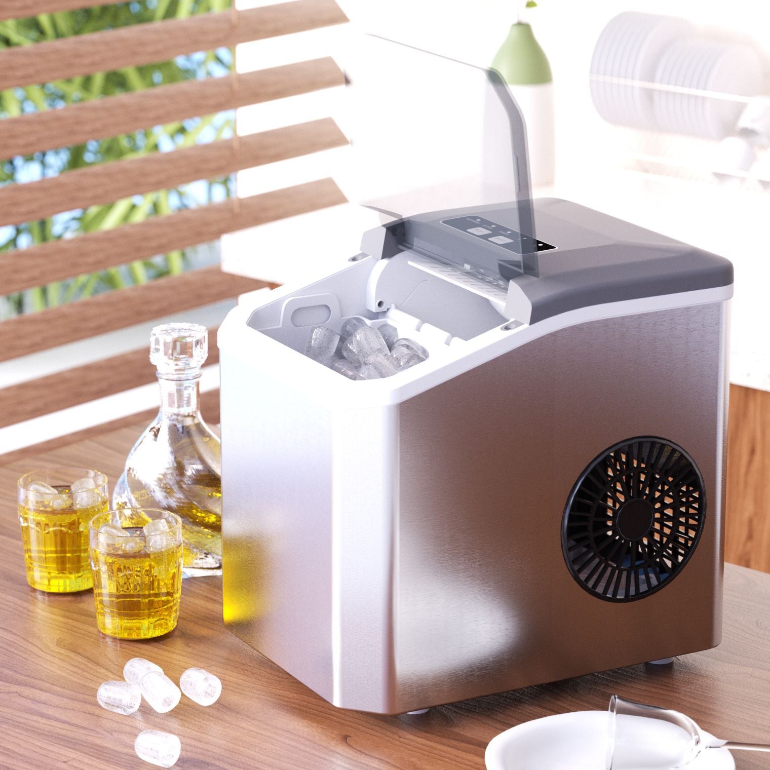 Small ice cube making machine