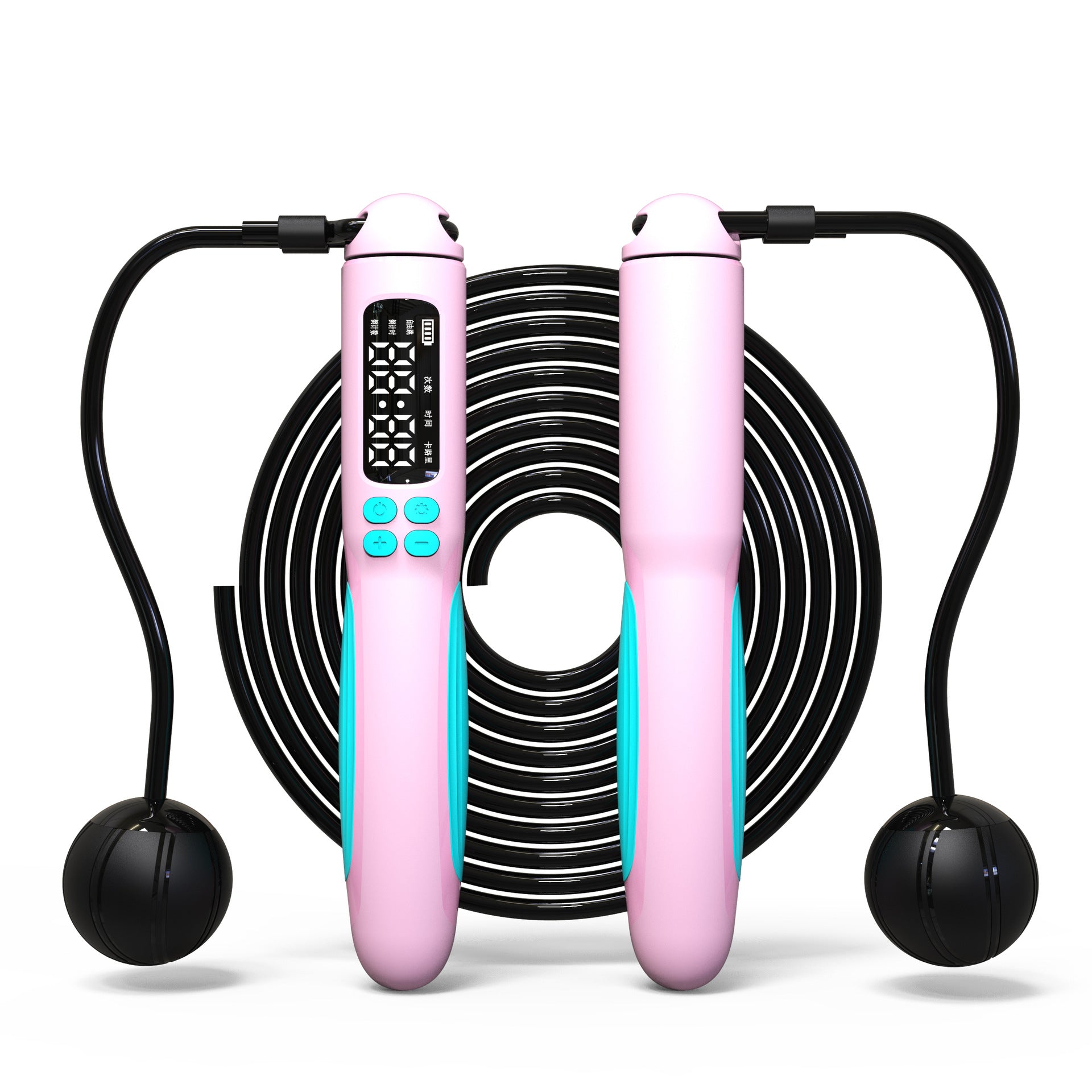 Smart Counting Jump Rope with Digital Display