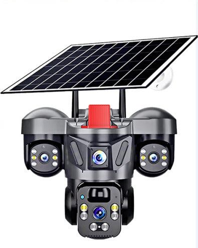 V380 Pro 3-lens solar-powered