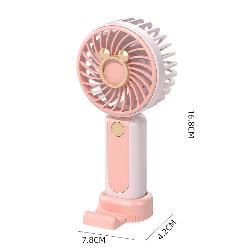 Rechargeable Handheld Desk Fan