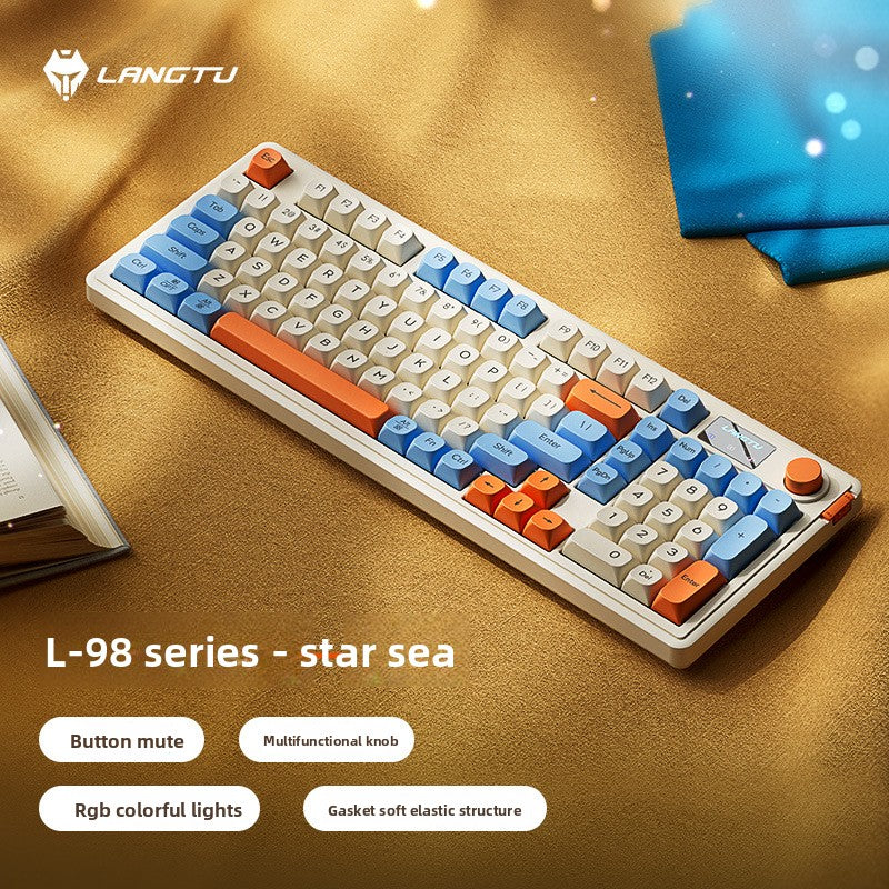 Langtu L98 RGB Tri-mode mechanical gaming keyboard