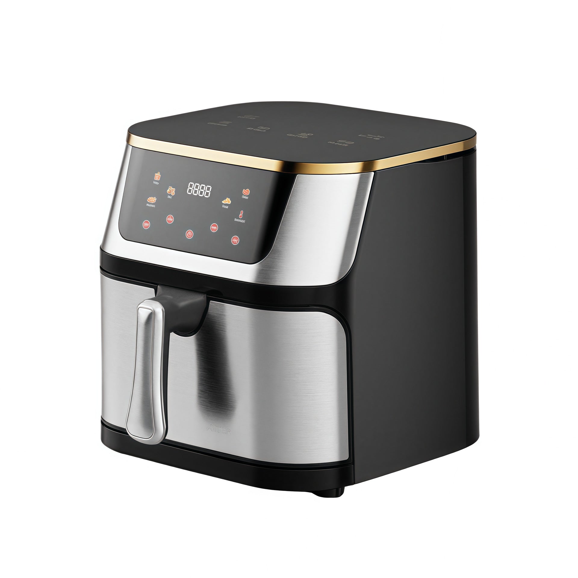 Large-capacity visible air fryer