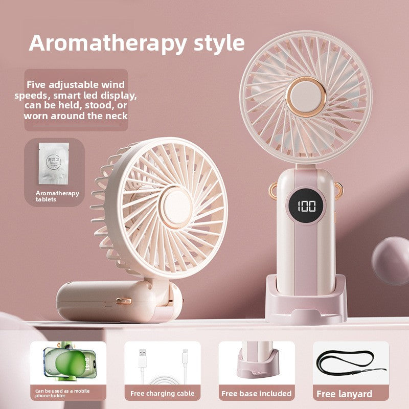 Handheld fan, small electric fan