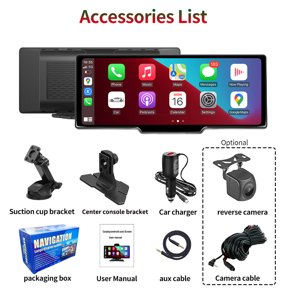 Central Control Portable In-Vehicle Smart Screen