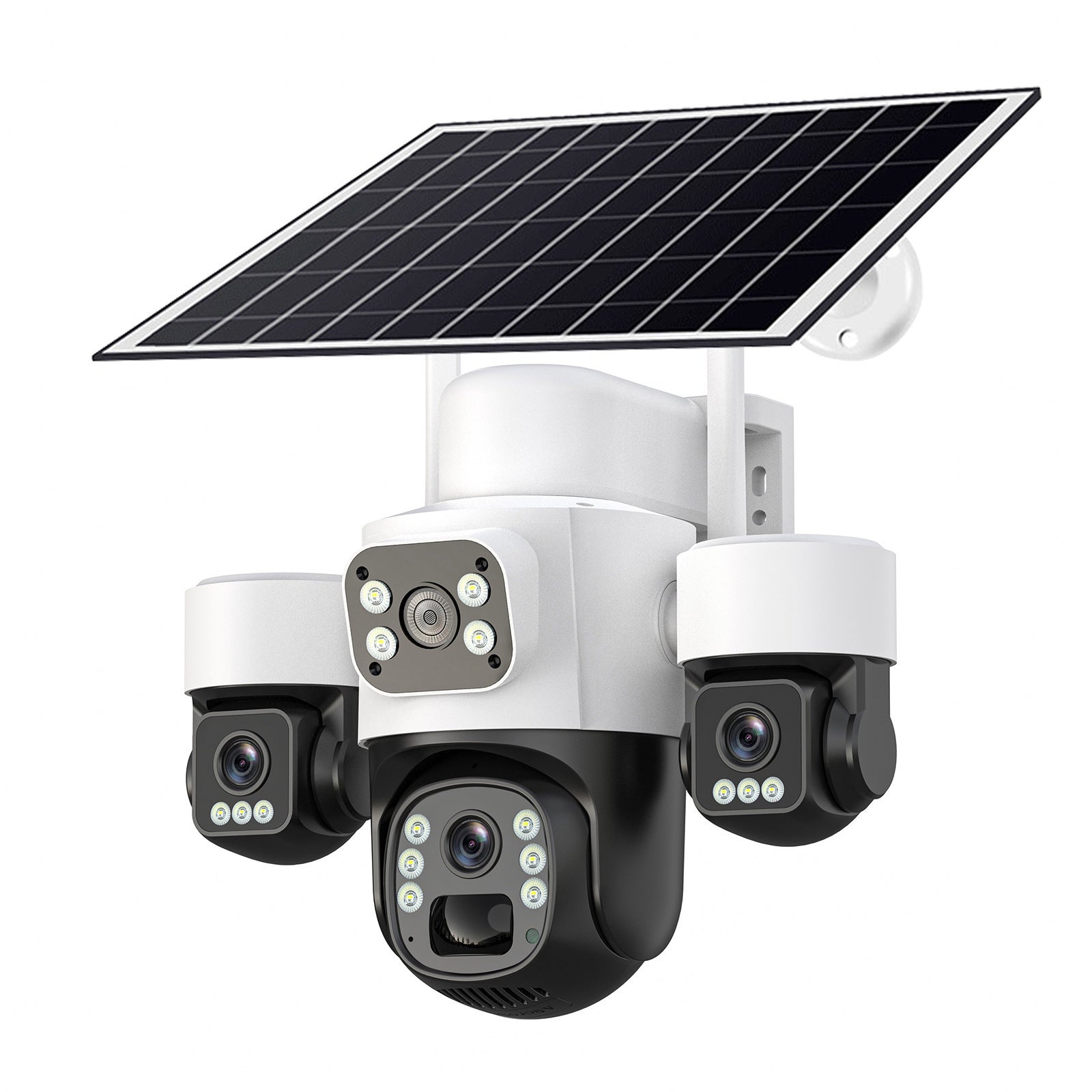 V380 Pro 3-lens solar-powered