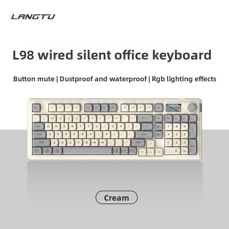 Langtu L98 RGB Tri-mode mechanical gaming keyboard