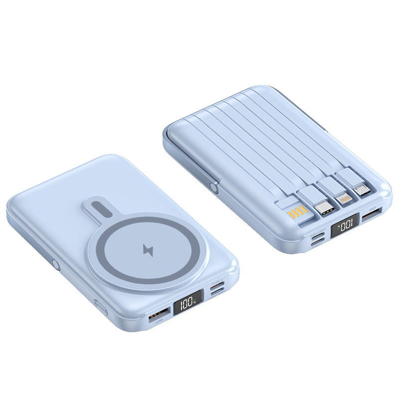 Magnetic wireless power bank