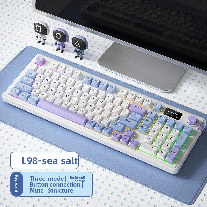 Langtu L98 RGB Tri-mode mechanical gaming keyboard