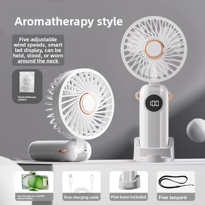 Handheld fan, small electric fan