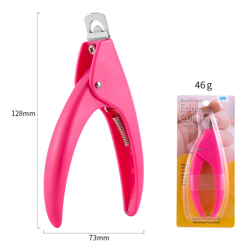 Nail art u-shaped clipper