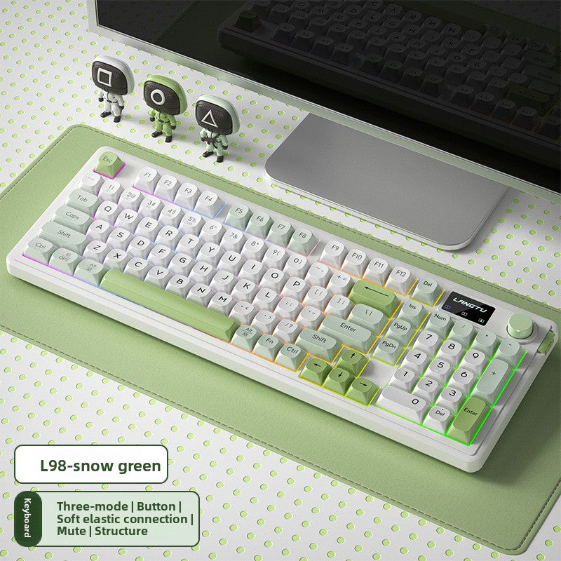 Langtu L98 RGB Tri-mode mechanical gaming keyboard